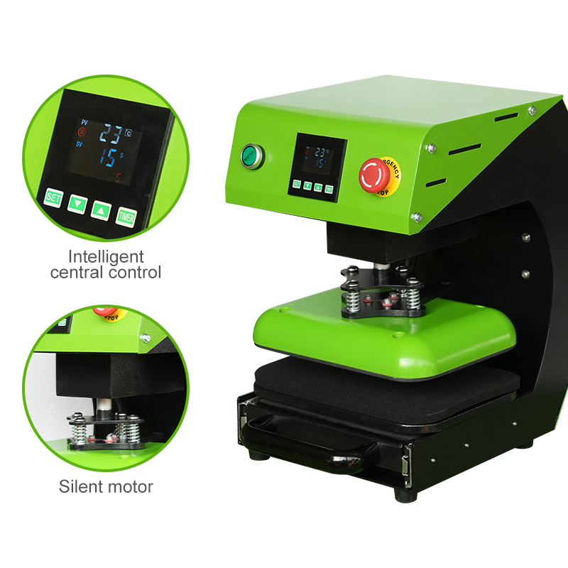 Commercial Fabric Printing Machine - 지능형 전기 열 프레스 기계, 풀아웃