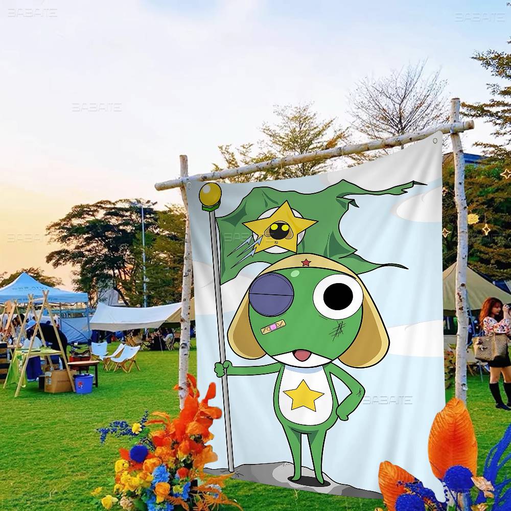 K-케로로 G-군소우 프로그 고급 인쇄 상업 광고 깃발 - Commercial Printing Company 리뷰 및 가격