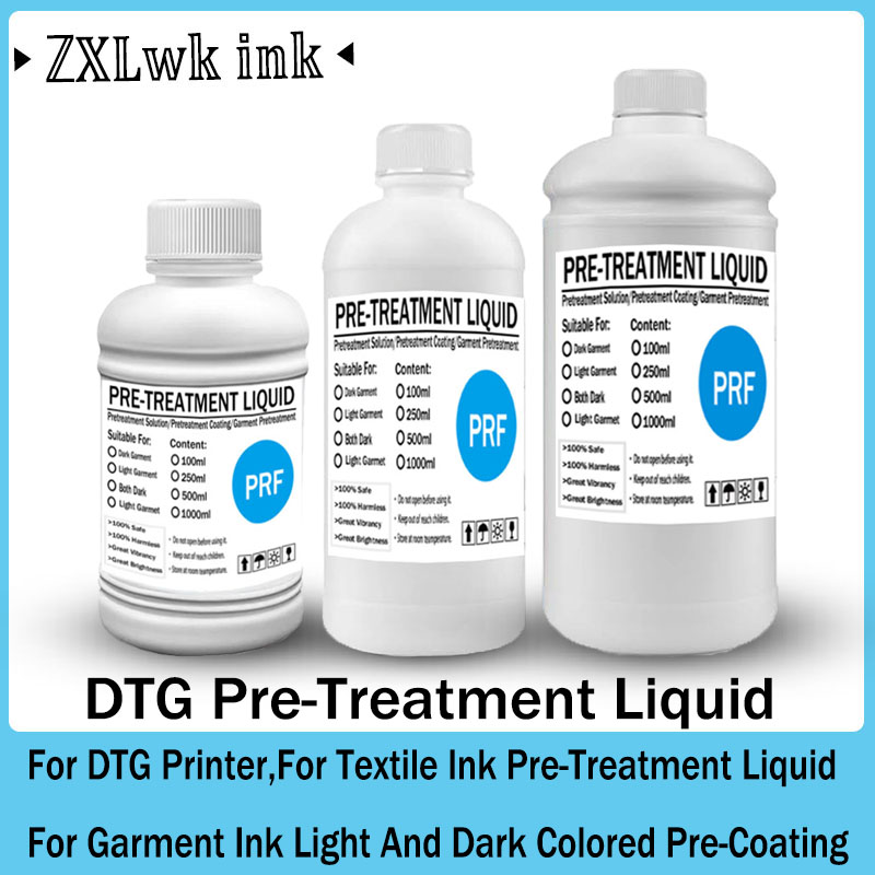 DTG 프리트리트먼트 액상 DTG 프라이머 섬유 잉크용 - Commercial Fabric Printing Machine 리뷰 및 가격