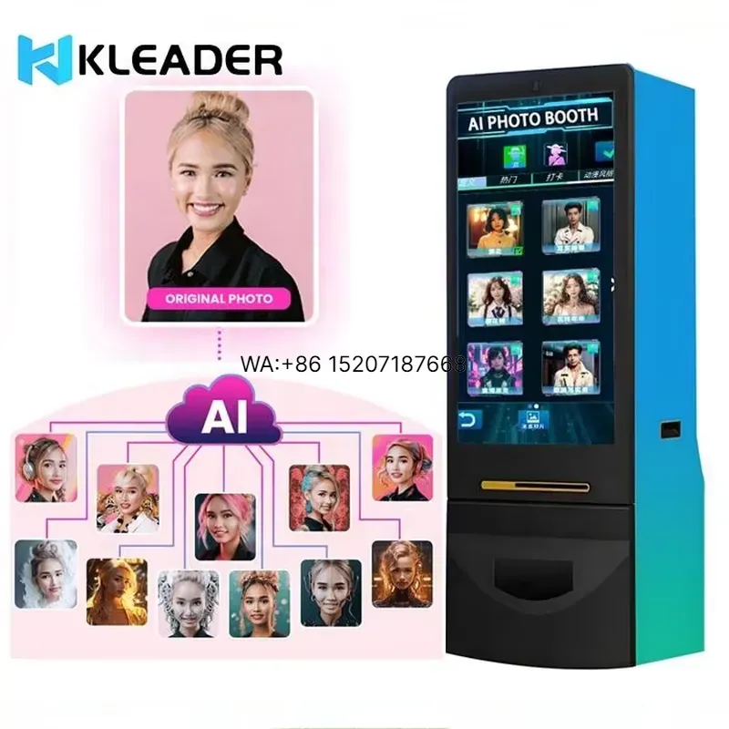 Wmwmnu AI 포토 부스 아트 생성기 - 디지털 얼 - Photo Printer 리뷰 및 가격